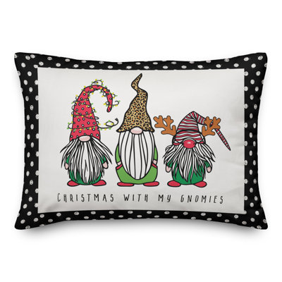 Polka Dots Throw Pillow