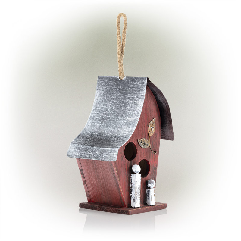 Hanging Birdhouse, Red