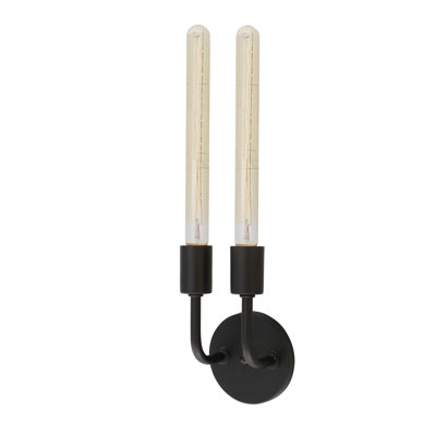 Karima - 2 Light - 5 inch - Matte Black - Sconce