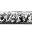 Tapis noir / blanc à motif abstrait Rodney-1333910939