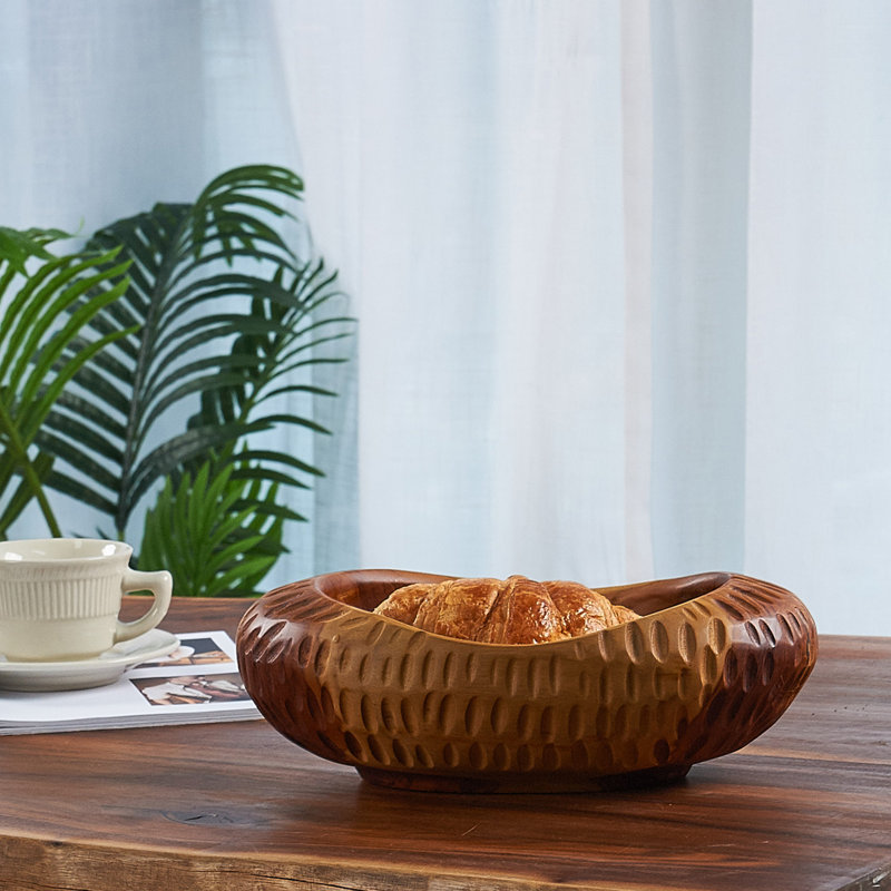Bol décoratif en bois Brittiany