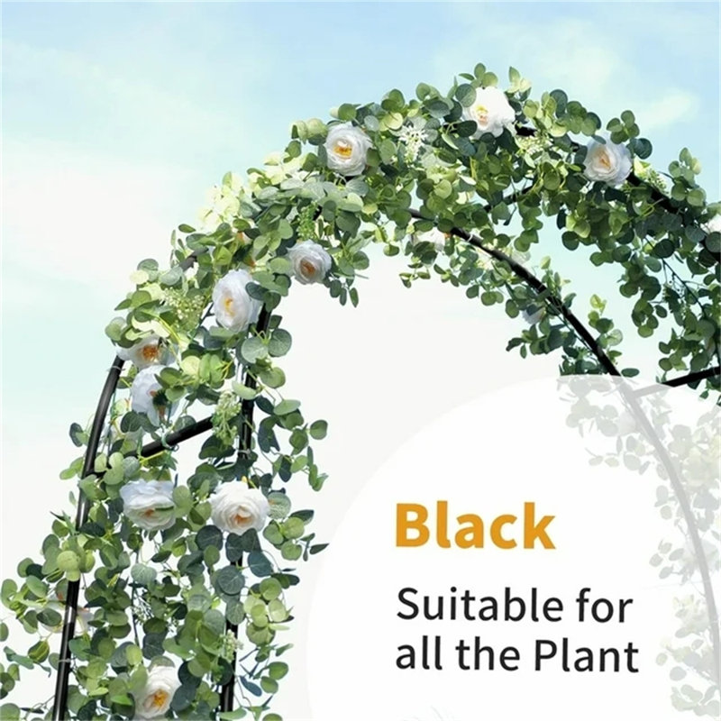 Tonnelles de jardin, Noir, H 94 po x l 57 po x P 14,96 po