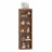 5 Tier Bookshelf, 20 Inches Wide Wooden Storage Shelves,Retro-1875796595