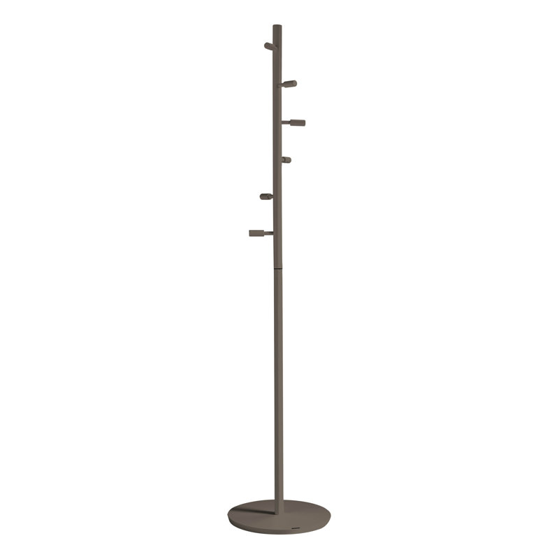 Hawkesbury Solid Wood Freestanding Coat Rack, Moka