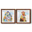 Groovy Bunny And Sky - ensemble de 2 peintures-1924596496-1924596525
