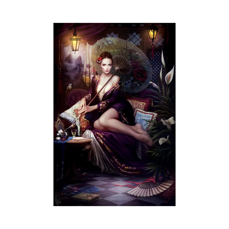 Anis by Melanie Delon - Print on Canvas, 20.32 cm H x 30.48 cm W, Wrapped Canvas