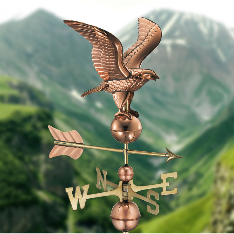 35'' H Metal Animals Weathervane