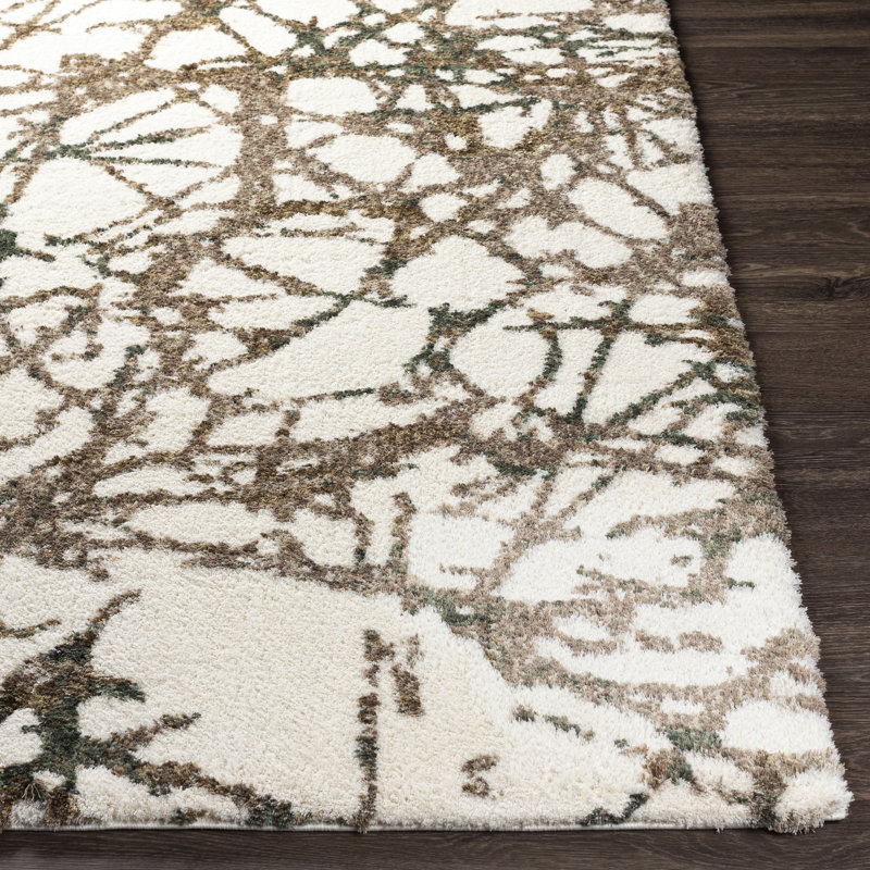 Azarcon Abstract Indoor Rug, Rectangle 2' x 3'