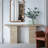 Coffee Table with Pedestal Base-1685286660