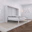 Lit escamotable blanc double pleine grandeur-436454624-436454627
