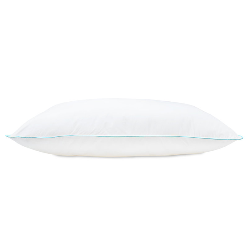 Fibre L71 x W46cm Plush Support Pillow, Blue