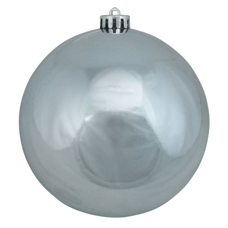 Boules de Noël Bubblegum incassables à 4 finitions, H 6 po x l 6 po x P 6 po, Bleu