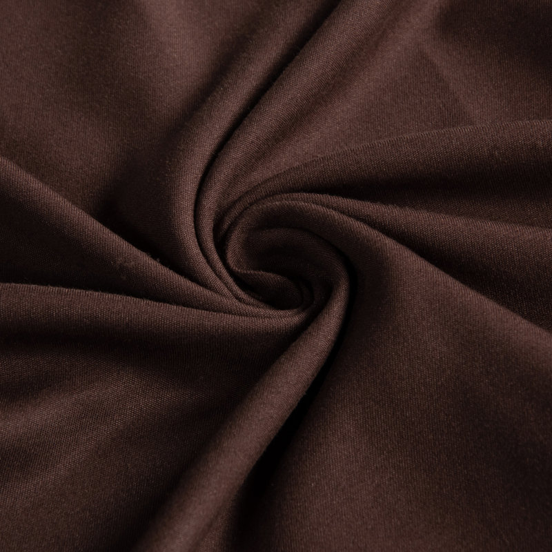 Body Pillow Cover, 1800 Brushed Microfiber Body Pillowcase with Envelope Closure - 20x54 Inches - NTBAY, Dark Brown