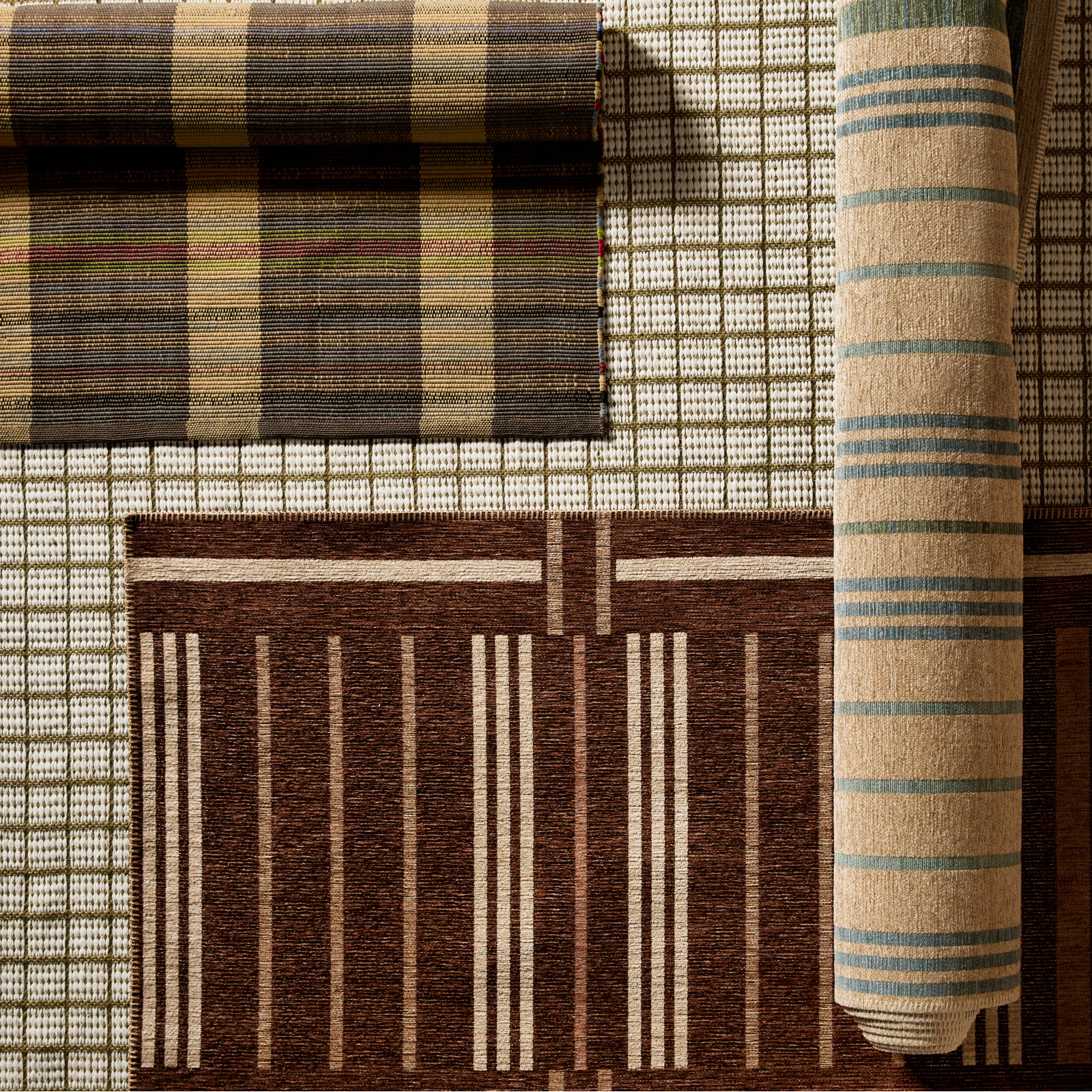 Swedish Rag Handwoven Indoor/Outdoor Rug, Rectangle 3' x 5'