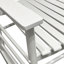 Chaise berçante balcon pour adulte - blanc-295187976