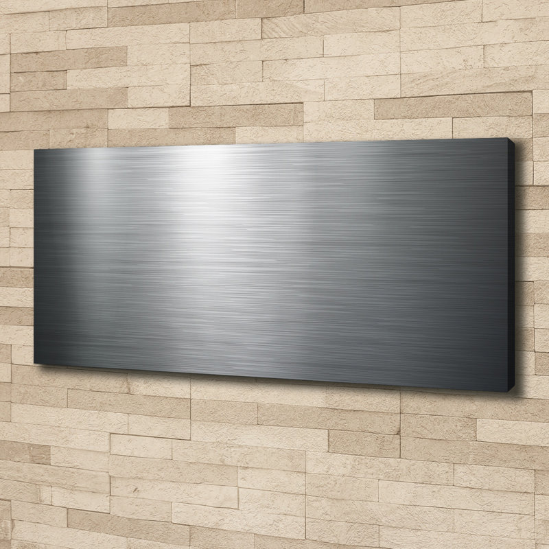 Metal Background - Wrapped Canvas Print