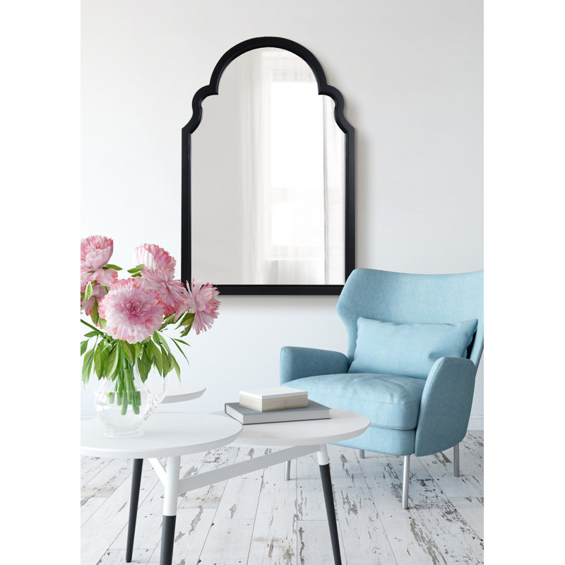 Westin Wood Mirror, Black, 33.5" x 21.5"