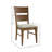 Chene Upholstered Ladder Back Dining Chair, Honey