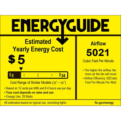 Nicola 52" 3-Blade Ceiling Fan