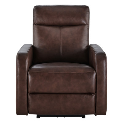 Leena Genuine Leather Power Recliner