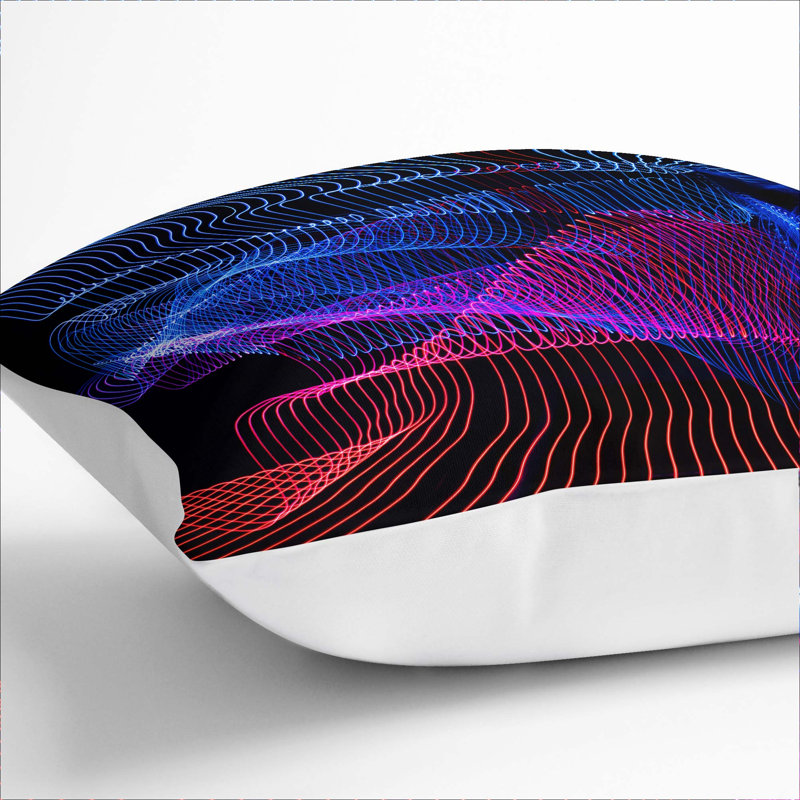 Square Cushion, 55cm H x 55cm W x 20cm D, White