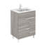 Ensemble de meuble-lavabo pour salle de bain simple 24 po élégance-46357550