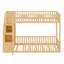 Bunk Bed On Floor With Stairs Storage-427809880