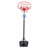 Height Adjustable Portable Basketball System