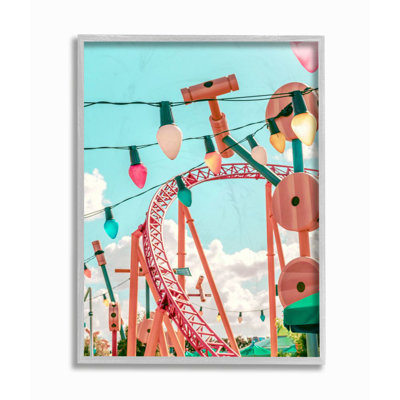 «Abstract Amusement Park Toy Ride» par Daphne Polselli - impression d'art graphique