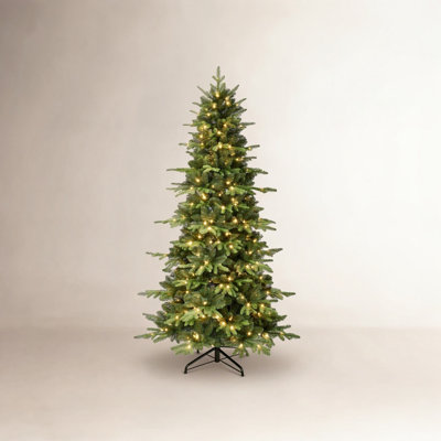 Pre-Lit Spruce Christmas Tree