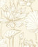 Hien Lotus Floral 18' L x 20.5" W Peel and Stick Wallpaper Roll