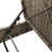  Double Sun Lounger With Cushions Gray Poly Rattan-480872746