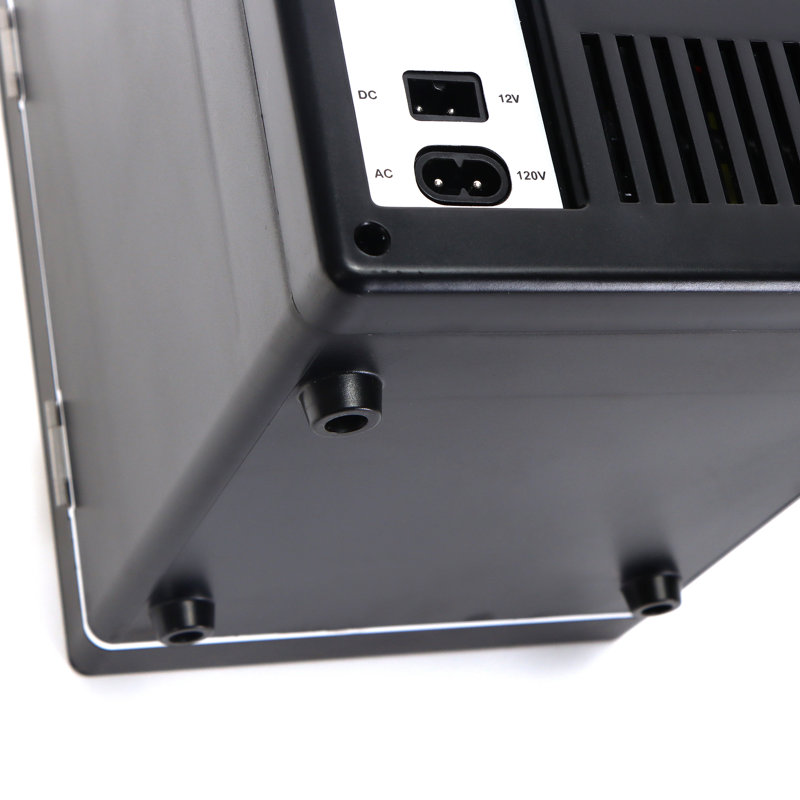Compact Black Thermoelectric Mini Fridge for RV