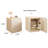 Smart Mini Password Hidden Anti-theft Safe