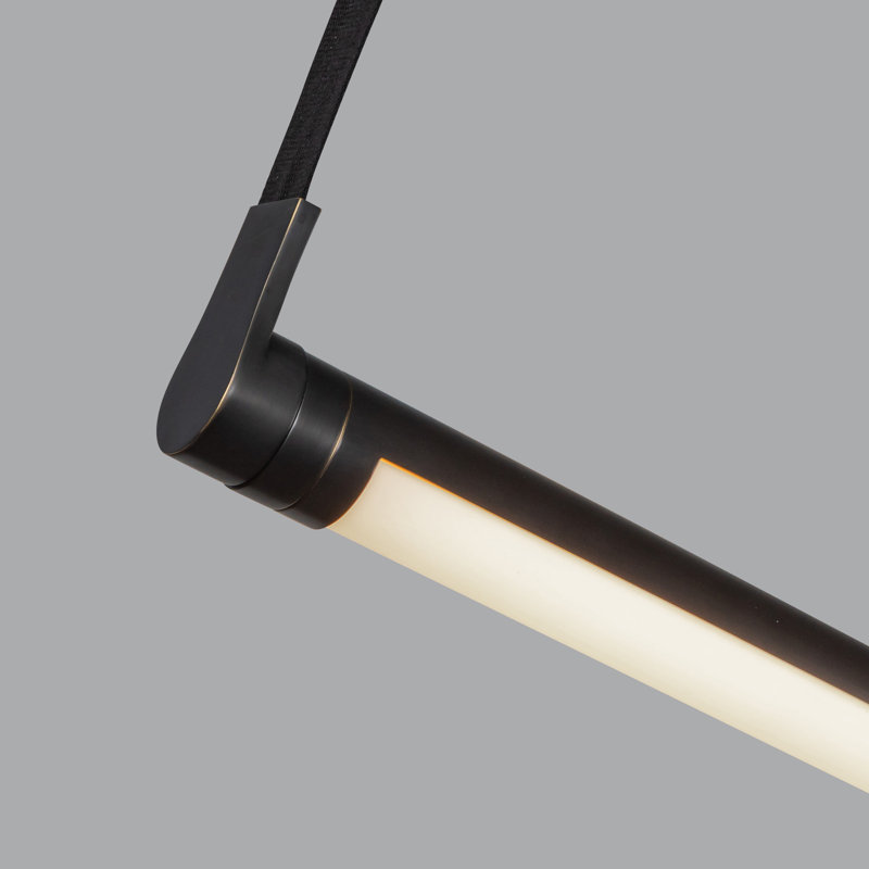 Laurence 1 - Light LED Pendant, Urban Bronze