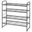 32'' Wide 4-Tier Wire Shoe Rack for Closet, Stackable and Adjustable Shoe Shelf Organizer-152194622