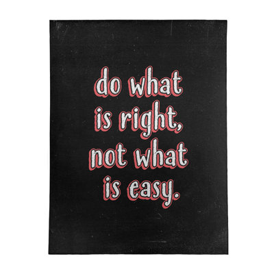 Quotes Chenille Indoor Rug