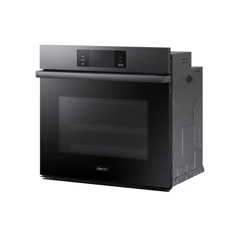 30" Single Wall Oven Steam, Contemporary, Graphite Stainless