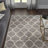 Ammundsen Geometric Gray/Light Gray Area Rug-595222817