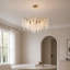 Élégant lustre en cristal doré de 31 po-129457820-129457822-129457823