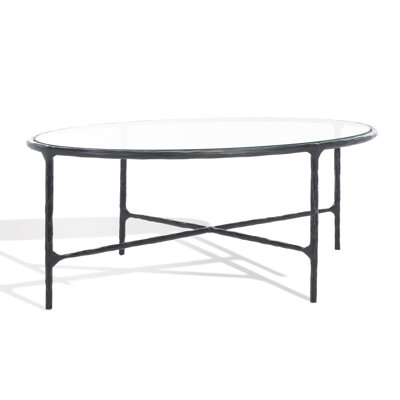 Evelynn Glass Top Coffee Table