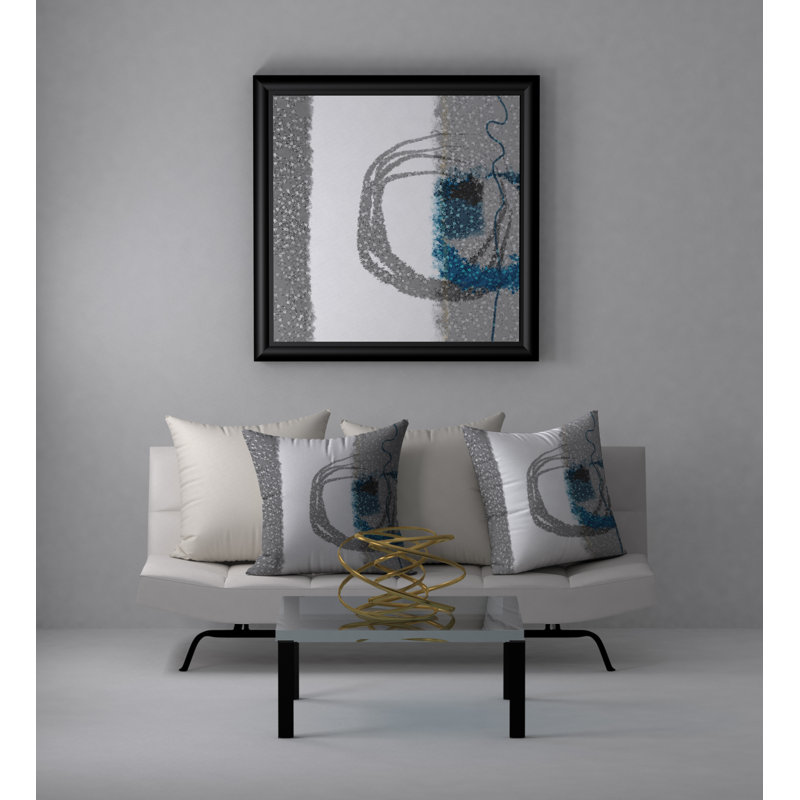 Reversible Throw Pillow, 20" x 20"