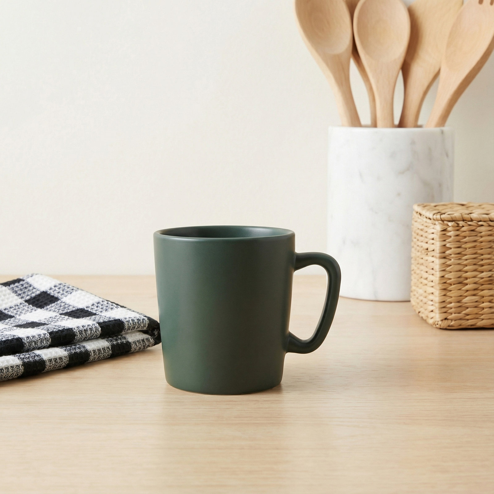 Riesner Stoneware Coffee Mug, Basalt