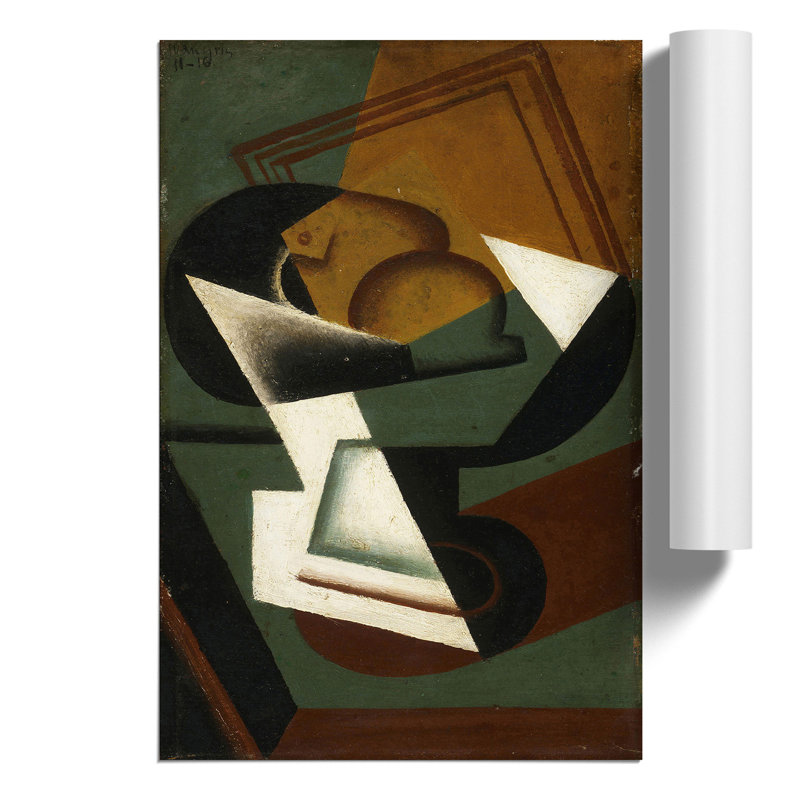 Cafeteria by Juan Gris - No Frame Painting, 59cm H x 42cm W x 0.1cm D