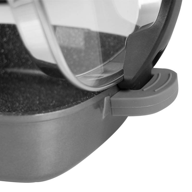 Stoneline Future Non-Stick Aluminum Saute Pan with Lid, 3 L, Anthracite