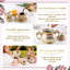 Mercer41 1100ml Floral Teapot Set