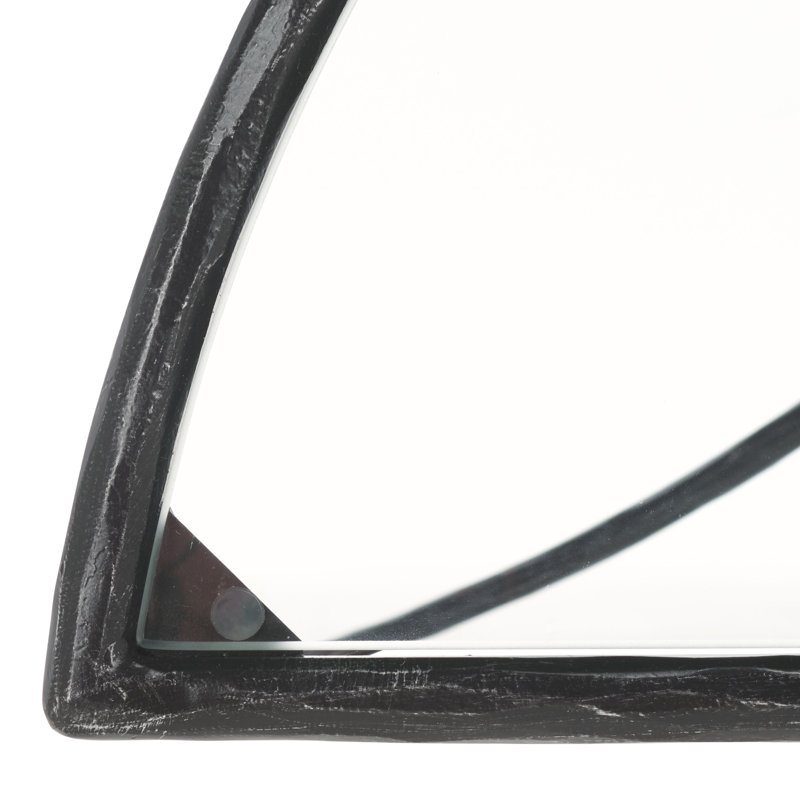 Isabellina Half Moon Console, Black