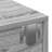 vidaXL Wall Shelf Grey sonoma Engineered wood 39.4x14.2x7.5 in-951733763-951733790