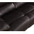 Trower 89'' Faux Leather Reclining Sofa-191091988