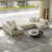 Oversized Sponge Cloud Sofa,Modern Upholstered Sectional Sofa Couch Set,Modular 162" L Shaped Sectional Living Room Sofa Set With 6 Pillows,Free Combination Sofa Couch For Living Room,Bedroom-1081095445